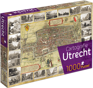 Afbeelding van het spelletje Utrecht Cartografie Puzzel (1000 stukjes)
