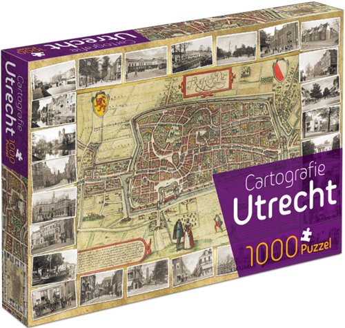 Utrecht Cartografie Puzzel (1000 stukjes)