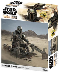 Afbeelding van het spel 3D Image Puzzel - The Mandalorian Speeder (500 stukjes)