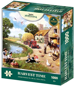 Afbeelding van het spelletje Harvest Time - Nostalgia Puzzel (1000 stukjes)