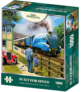 Afbeelding van het spelletje Built For Speed - Nostalgia Puzzel (1000 stukjes)