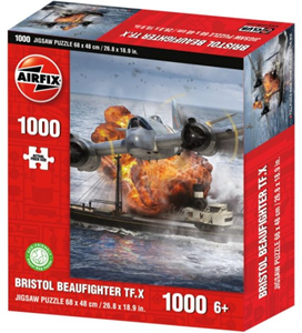 Afbeelding van het spelletje Bristol Beaufighter TF.X - Airfix Puzzel (1000 stukjes)