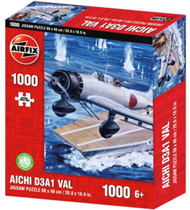 Afbeelding van het spelletje Aichi D3A1 VAL - Airfix Puzzel (1000 stukjes)