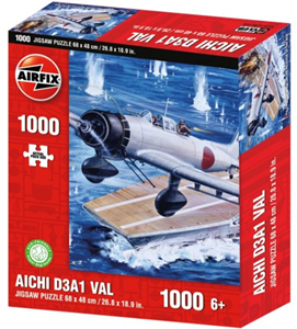 Afbeelding van het spel Aichi D3A1 VAL - Airfix Puzzel (1000 stukjes)