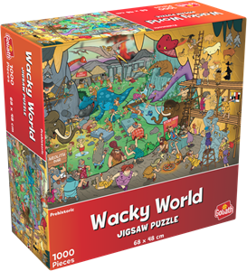Wacky World - Prehistoric Puzzel (1000 stukjes)