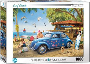 Afbeelding van het spelletje VW Surf Shack Puzzel (1000 stukjes)