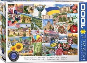 Afbeelding van het spelletje Globetrotter - Ukraine Puzzel (1000 stukjes)