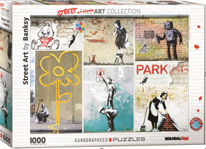 Afbeelding van het spelletje Collage - Banksy Puzzel (1000 stukjes)