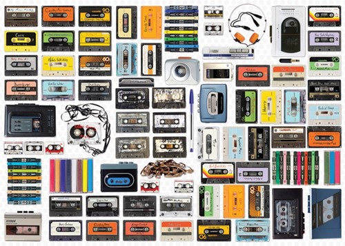 Classic Cassette - Player Tin Puzzel (550 stukjes)-2