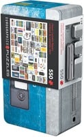 Classic Cassette - Player Tin Puzzel (550 stukjes)