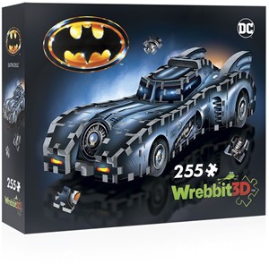 Afbeelding van het spel Wrebbit 3D Puzzel - Batmobile (255 stukjes)