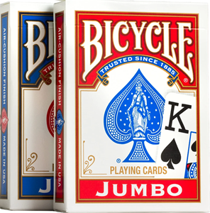Afbeelding van het spel Bicycle Pokerkaarten - Rider Back Jumbo 2-pack