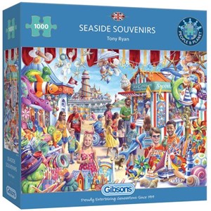 Afbeelding van het spelletje Seaside Souvenirs Puzzel (1000 stukjes)