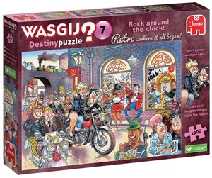 Wasgij Retro Destiny 7 Rock Around the Clock Puzzel 1000 stukjes