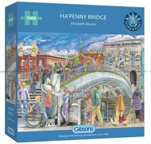 Afbeelding van het spelletje Ha'penny Bridge Puzzel (1000 stukjes)