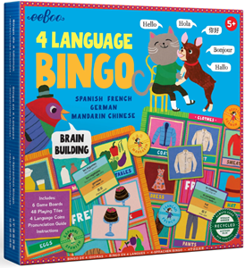 4 Language Bingo