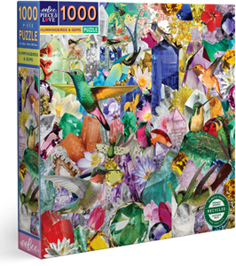 Afbeelding van het spelletje Hummingbirds and Gems Puzzel (1000 stukjes)