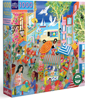 Marketplace in France Puzzel (1000 stukjes)