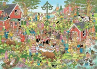 Jan van Haasteren - Midzomerfeest Puzzel (1000 stukjes)-2