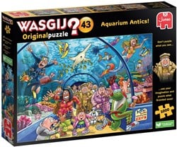 Wasgij Original 43 - Aquarium Antics! Puzzel (1000 stukjes)