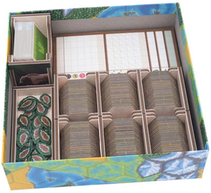 Folded Space Cascadia Bordspel Organiser (Gekleurd)
