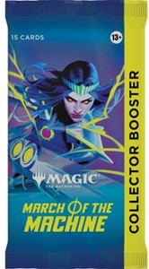Afbeelding van het spelletje Magic The Gathering - March Of The Machine Collector Boosterpack