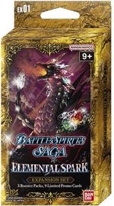 Afbeelding van het spelletje Battle Spirits Saga TCG - Elemental Spark Expansion Set