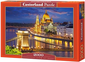 Afbeelding van het spel Budapest view at dusk Puzzel (2000 stukjes)
