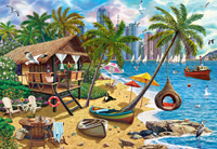 Summer in the city Puzzel (1000 stukjes)-2