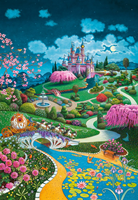 Cinderella's Castle Puzzel (1000 stukjes)-2