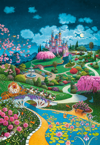 Cinderella's Castle Puzzel (1000 stukjes)-2