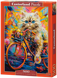Kitten's Floral Ride Puzzel (500 stukjes)
