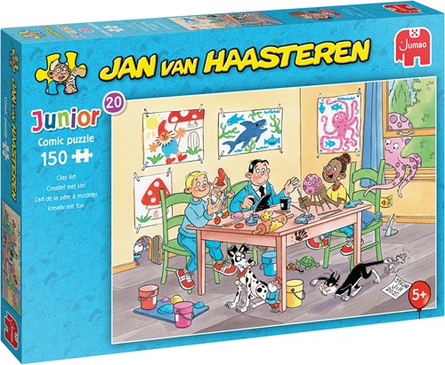 Jan van Haasteren Junior 20 - Creatief met Klei Puzzel (150 stukjes)
