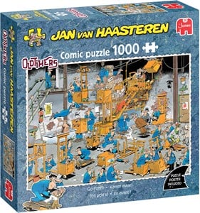 Jan van Haasteren Oldtimers - Karren maar! (1000 stukjes)