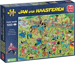 Jan van Haasteren - Hondenparcours Puzzel (1000 stukjes)