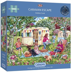Afbeelding van het spel Caravan Escapes Puzzel (1000 stukjes)