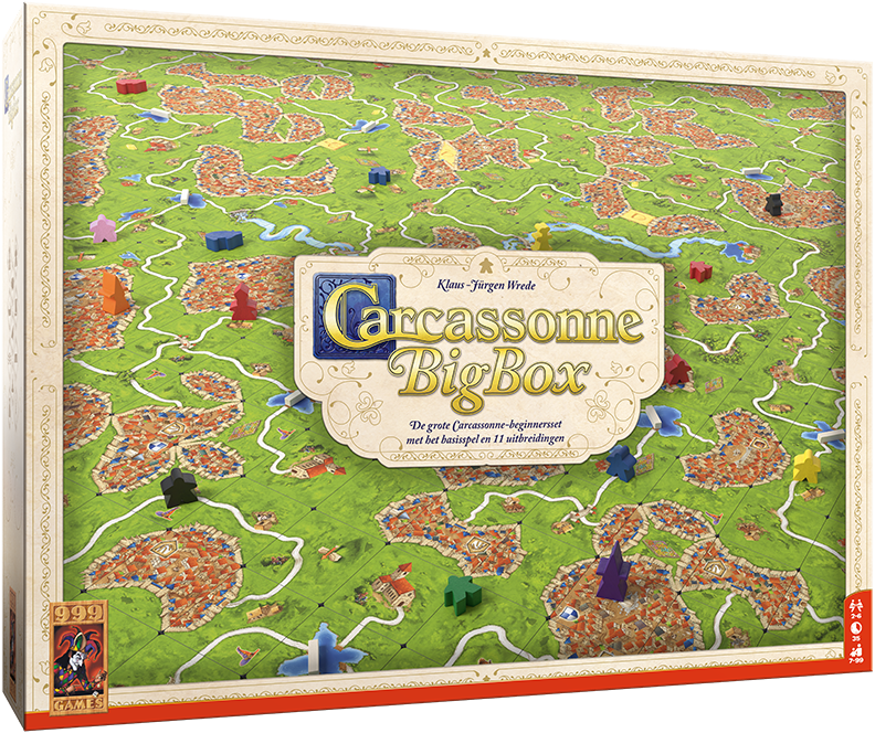 Toeval Verduisteren essence Carcassonne - Big Box - kopen bij Spellenrijk.nl