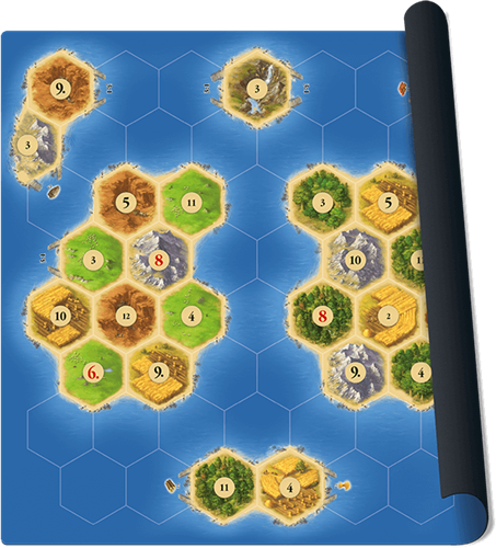 Speelmat Catan Zeevaarders - Scenario Islands