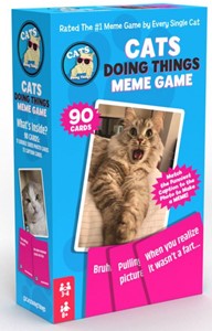 Afbeelding van het spelletje Cats Doing Things Meme Game
