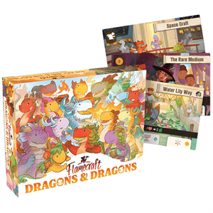 Cardboard Alchemy Flamecraft - Dragons & Dragons Expansion