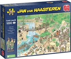 Jan van Haasteren - Jungletocht Puzzel (1000 stukjes)