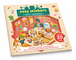 Cozy Stickers - Cute Corners Stickers & Kleurboek