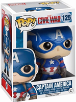 Funko Pop! - Marvel Civil War Captain America #125