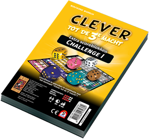 SpellenRijk Clever tot de 3e Macht - Scoreblok Challenge aanbieding