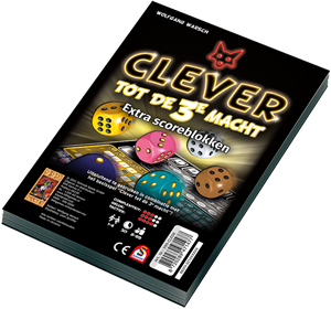 Clever tot de 3e macht Scoreblok 2 stuks