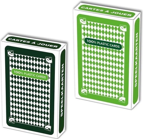 Clown Speelkaarten 100% plastic (2 stuks)-3