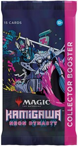 Afbeelding van het spelletje Magic The Gathering - Kamigawa Neon Dynasty Collector's Boosterpack