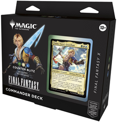 Magic the Gathering - Final Fantasy Commander Deck - Counter Blitz