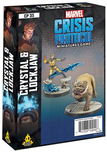 Marvel Crisis Protocol - Crystal and Lockjaw