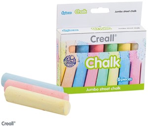 Creall Stoepkrijt 6 stuks